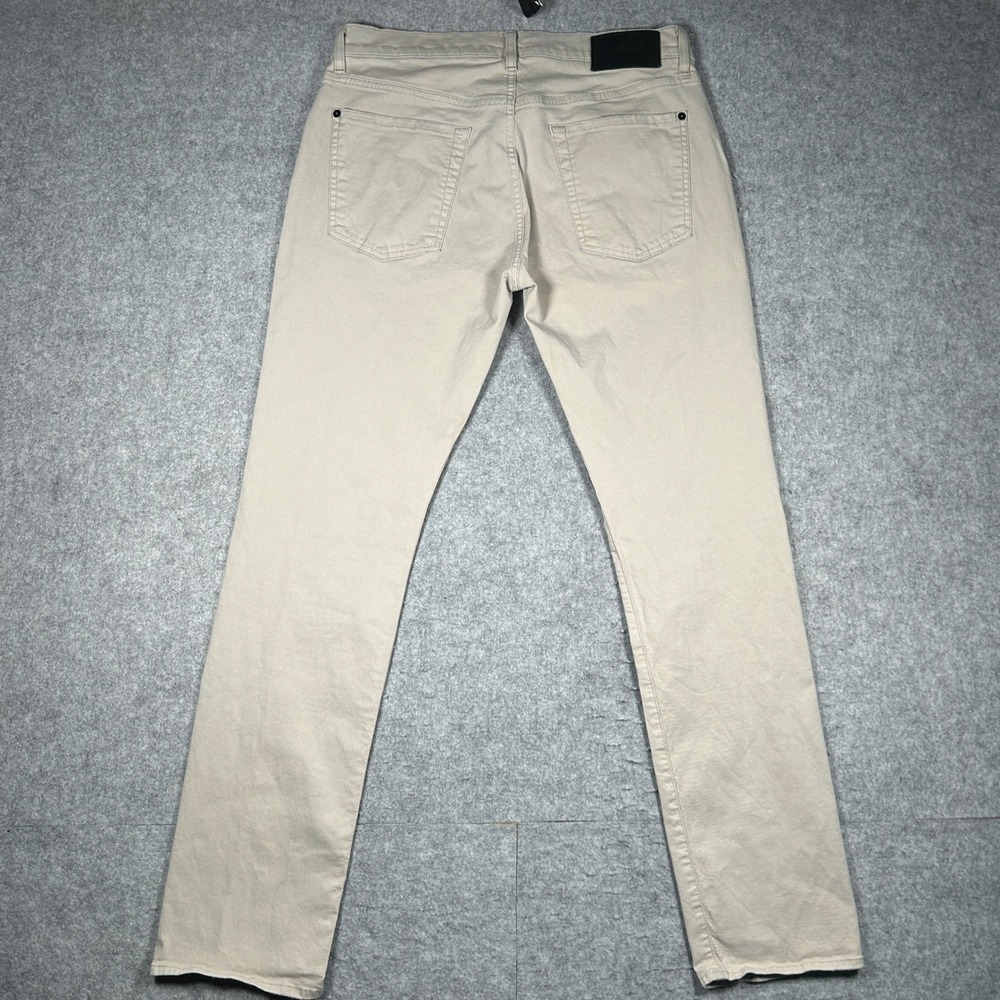 7 For All Mankind Denim Pants Mens 32x32 Tan The Straight Chino Khaki